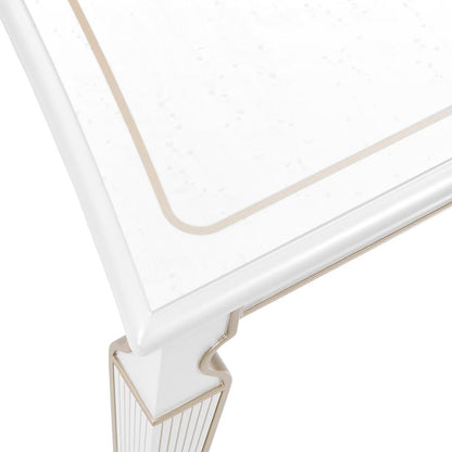 AICO by Michael Amini - La Marisia Rectangular Dining Table - Creamy Pearl - 9089000-112 veiw 8