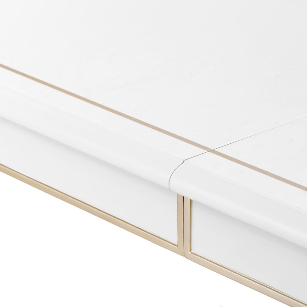 AICO by Michael Amini - La Marisia Rectangular Dining Table - Creamy Pearl - 9089000-112 veiw 9