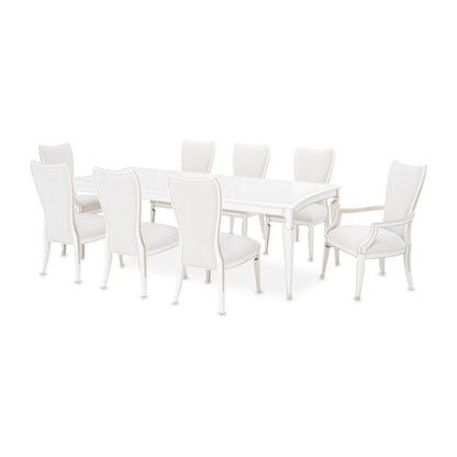 AICO by Michael Amini - La Marisia Rectangular Dining Table - Creamy Pearl - 9089000-112 veiw 12