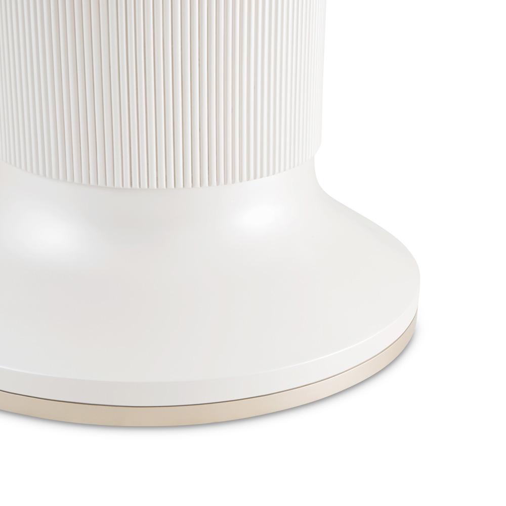 AICO by Michael Amini - La Marisia Round Dining Table - Creamy Pearl - 9089001-112 veiw 4