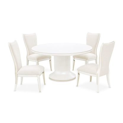 AICO by Michael Amini - La Marisia Round Dining Table - Creamy Pearl - 9089001-112 veiw 8