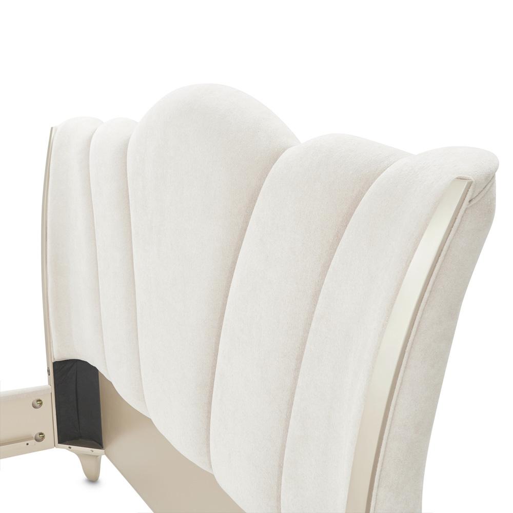 AICO by Michael Amini - La Marisia Upholstered King Bed - Tranquil/Champagne Gold - 9089000EK3-112 veiw 6
