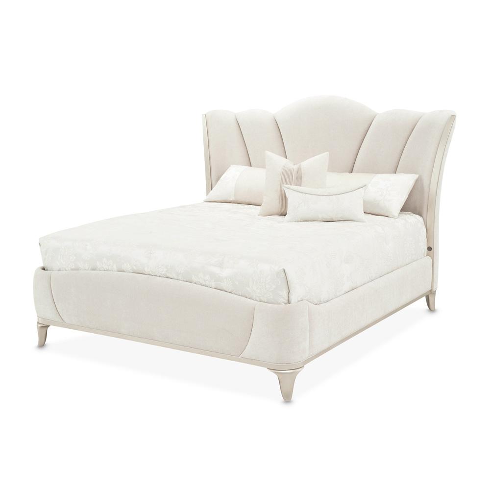 AICO by Michael Amini - La Marisia Upholstered Queen Bed - Tranquil/Champagne Gold - 9089000QN3-112 veiw 1