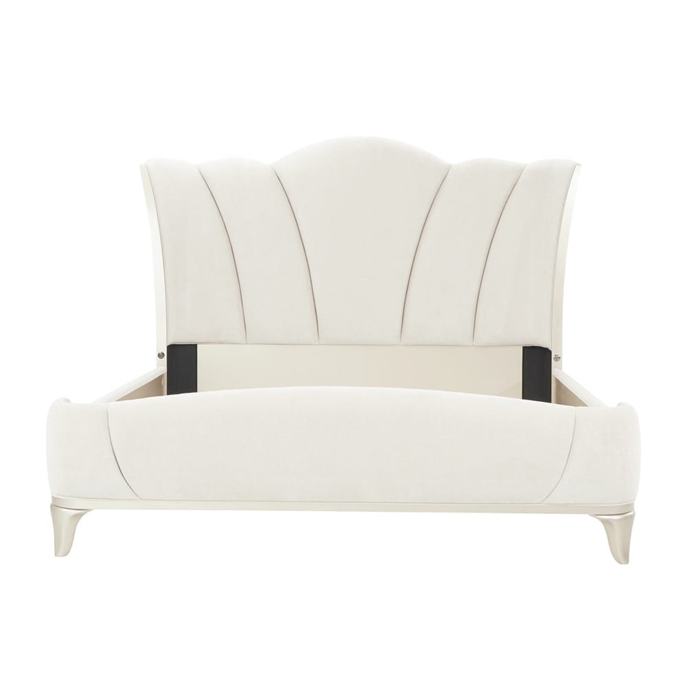AICO by Michael Amini - La Marisia Upholstered Queen Bed - Tranquil/Champagne Gold - 9089000QN3-112 veiw 3
