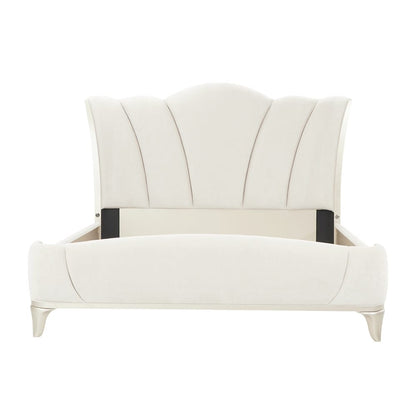 AICO by Michael Amini - La Marisia Upholstered Queen Bed - Tranquil/Champagne Gold - 9089000QN3-112 veiw 3
