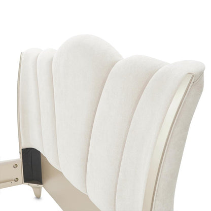 AICO by Michael Amini - La Marisia Upholstered Queen Bed - Tranquil/Champagne Gold - 9089000QN3-112 veiw 6