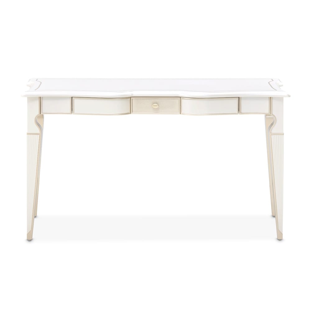 AICO by Michael Amini - La Marisia Vanity Desk - Creamy Pearl - 9089058-112 veiw 2