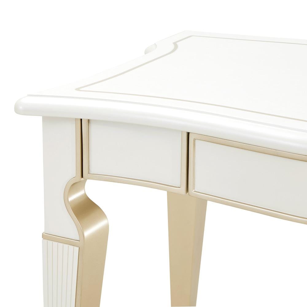 AICO by Michael Amini - La Marisia Vanity Desk - Creamy Pearl - 9089058-112 veiw 10