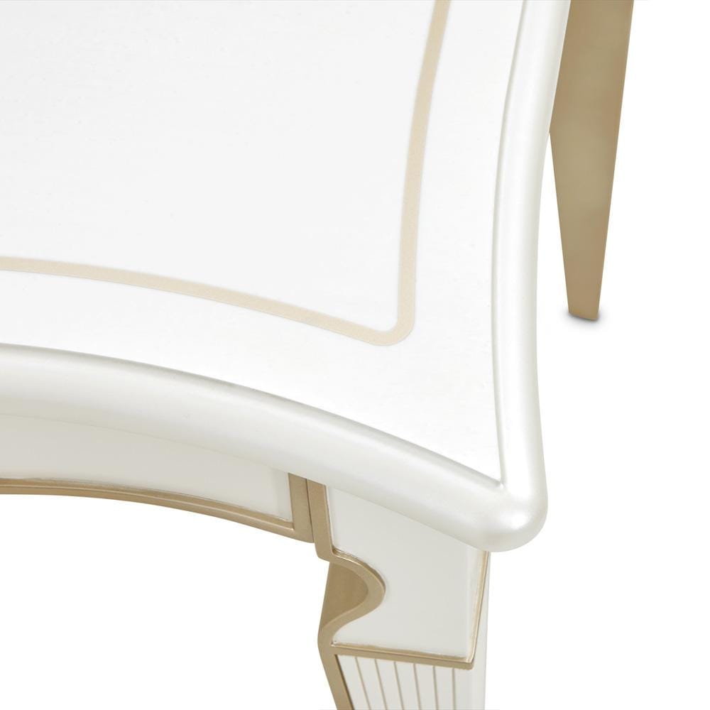 AICO by Michael Amini - La Marisia Vanity Desk - Creamy Pearl - 9089058-112 veiw 11