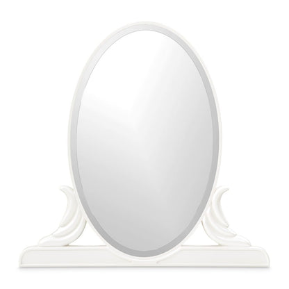 AICO by Michael Amini - La Marisia Vanity Mirror - Creamy Pearl - 9089068-112 veiw 1