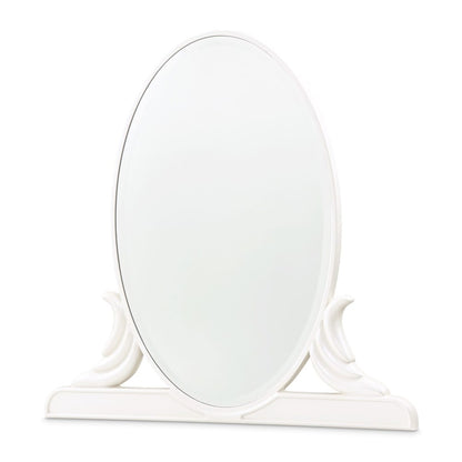AICO by Michael Amini - La Marisia Vanity Mirror - Creamy Pearl - 9089068-112 veiw 3