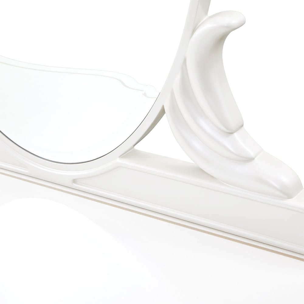 AICO by Michael Amini - La Marisia Vanity Mirror - Creamy Pearl - 9089068-112 veiw 4