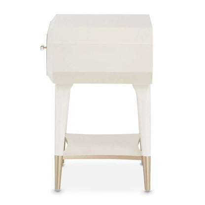 AICO by Michael Amini - La Rachelle 1-Drawer Nightstand - Champagne - 9034040-136 veiw 3