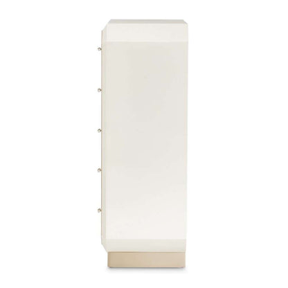 AICO by Michael Amini - La Rachelle 5-Drawer Chest - Champagne - 9034070SA-136 veiw 3