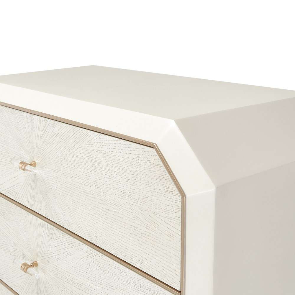 AICO by Michael Amini - La Rachelle 5-Drawer Chest - Champagne - 9034070SA-136 veiw 4