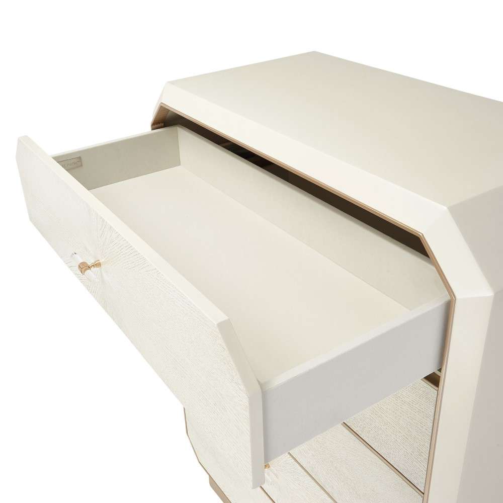 AICO by Michael Amini - La Rachelle 5-Drawer Chest - Champagne - 9034070SA-136 veiw 5