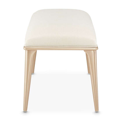 AICO by Michael Amini - La Rachelle Bed Bench - Champagne - 9034904-136 veiw 3