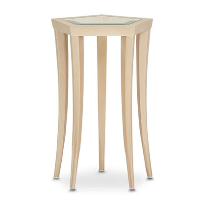AICO by Michael Amini - La Rachelle Chairside Table - Champagne - 9034225-136 veiw 3