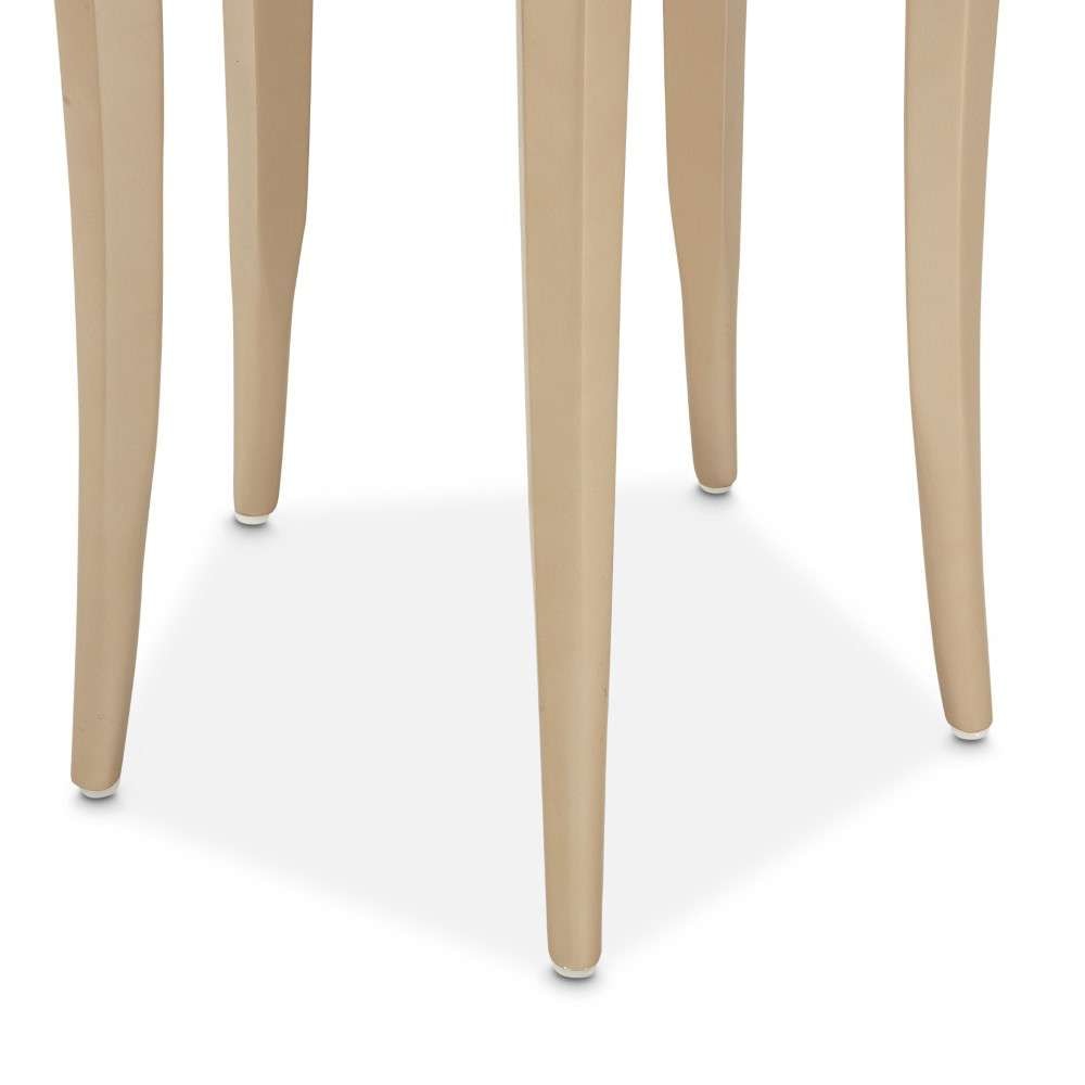 AICO by Michael Amini - La Rachelle Chairside Table - Champagne - 9034225-136 veiw 6