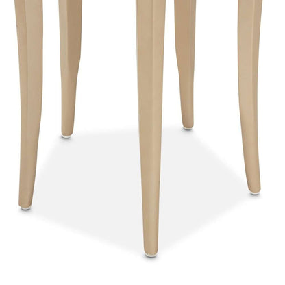 AICO by Michael Amini - La Rachelle Chairside Table - Champagne - 9034225-136 veiw 6