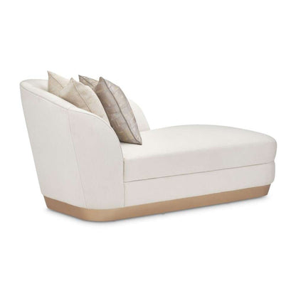 AICO by Michael Amini - La Rachelle Chaise - Icicle/Champagne - 9034842-ICICL-136 veiw 11