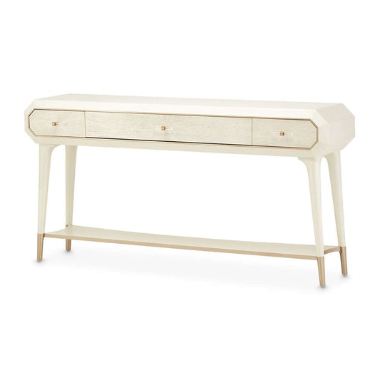 AICO by Michael Amini - La Rachelle Console Table - Champagne - 9034223-136 veiw 1