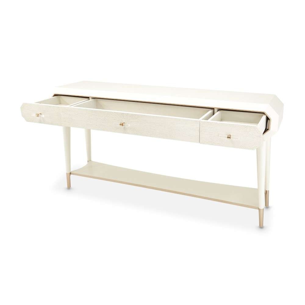 AICO by Michael Amini - La Rachelle Console Table - Champagne - 9034223-136 veiw 4