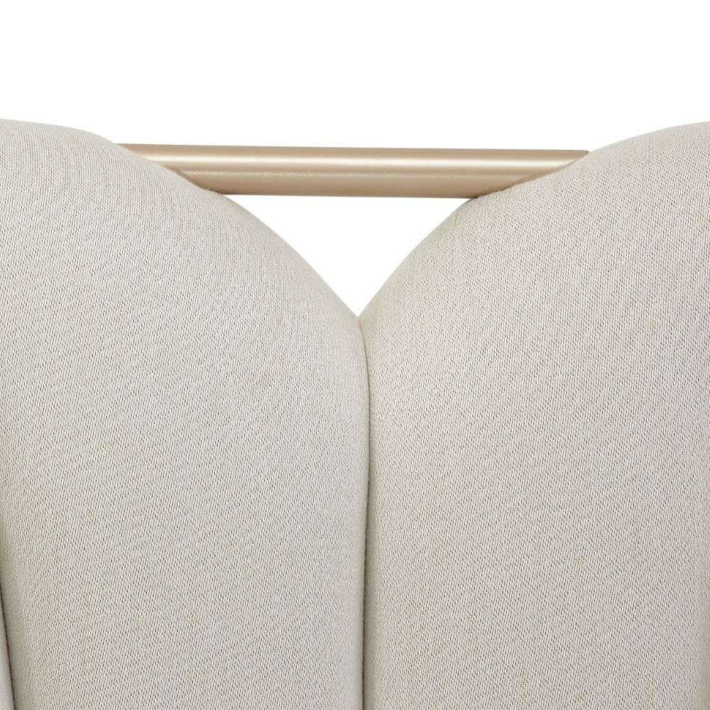 AICO by Michael Amini - La Rachelle Dining Arm Chair (Set of 2) - Icicle/Champagne - 9034004-136 veiw 10