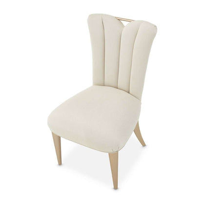 AICO by Michael Amini - La Rachelle Dining Side Chair (Set of 2) - Icicle/Champagne - 9034003-136 veiw 6