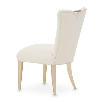 AICO by Michael Amini - La Rachelle Dining Side Chair (Set of 2) - Icicle/Champagne - 9034003-136 veiw 7
