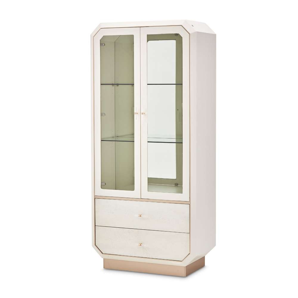 AICO by Michael Amini - La Rachelle Display Cabinet - Champagne - 9034209-136 veiw 1