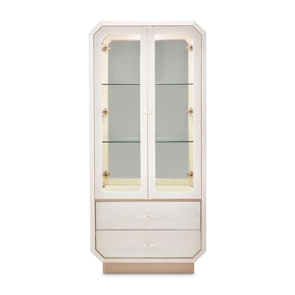 AICO by Michael Amini - La Rachelle Display Cabinet - Champagne - 9034209-136 veiw 4