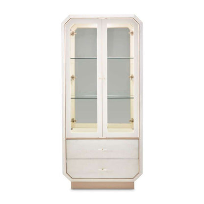 AICO by Michael Amini - La Rachelle Display Cabinet - Champagne - 9034209-136 veiw 4