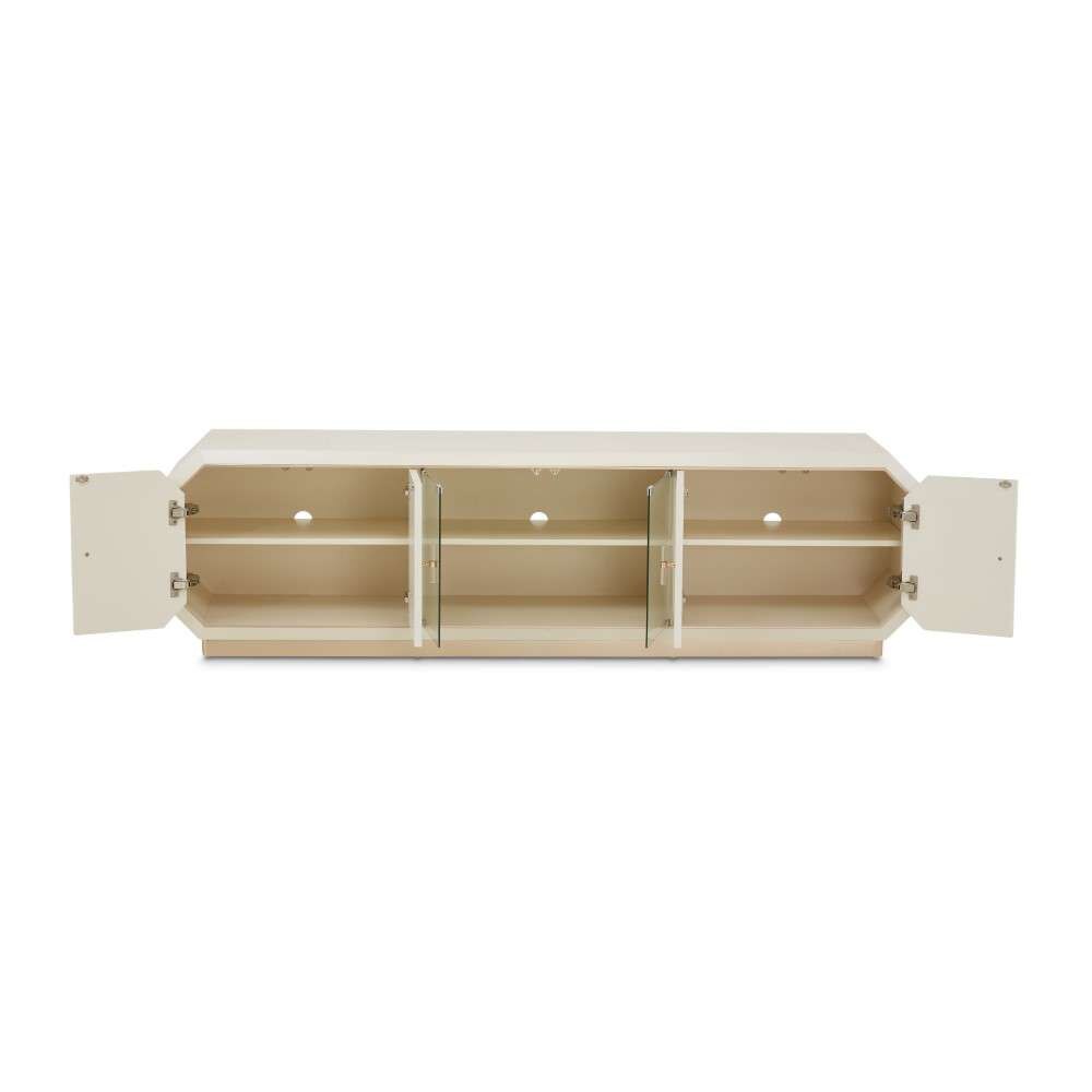 AICO by Michael Amini - La Rachelle Media Cabinet - Champagne - 9034081-136 veiw 5