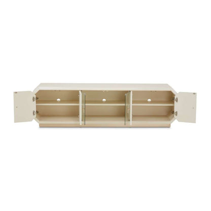 AICO by Michael Amini - La Rachelle Media Cabinet - Champagne - 9034081-136 veiw 5