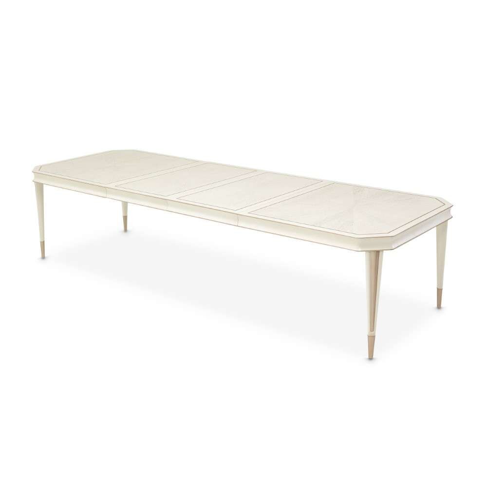 AICO by Michael Amini - La Rachelle Rectangular Dining Table - Champagne - 9034000-136 veiw 7