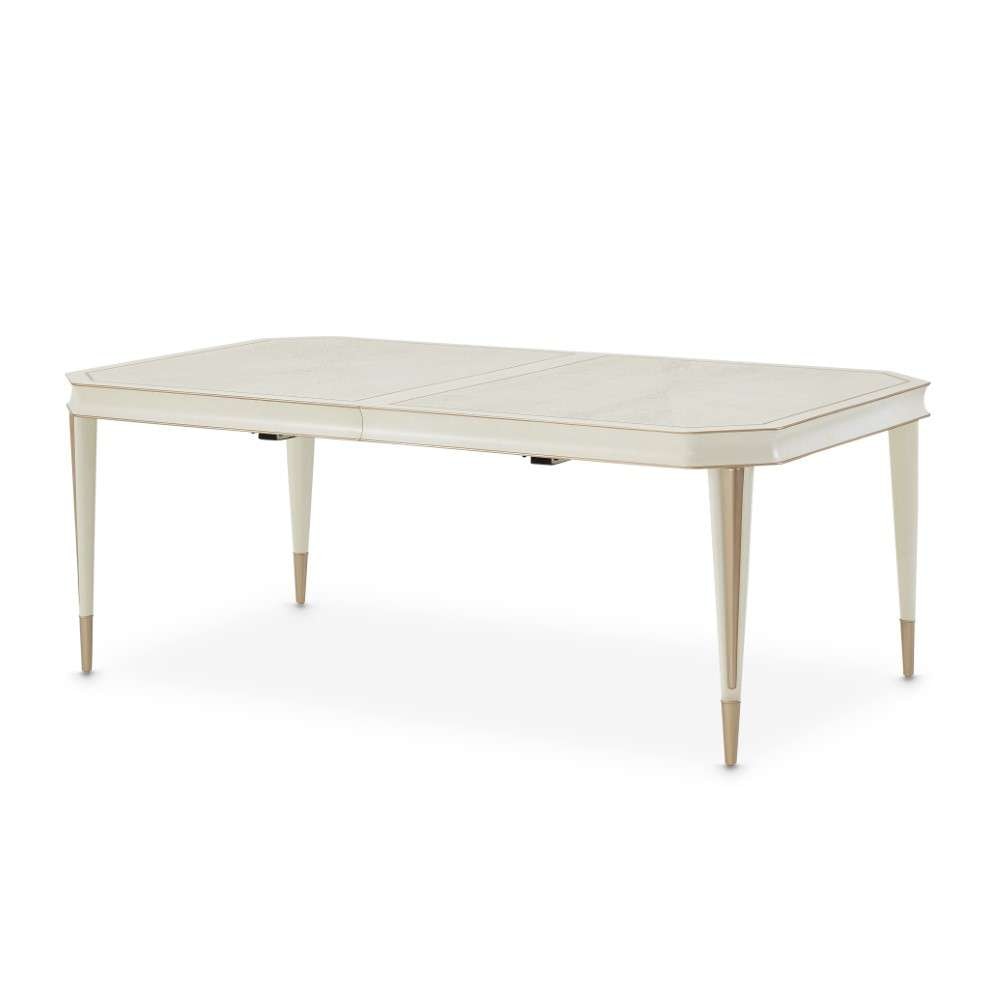 AICO by Michael Amini - La Rachelle Rectangular Dining Table - Champagne - 9034000-136 veiw 8