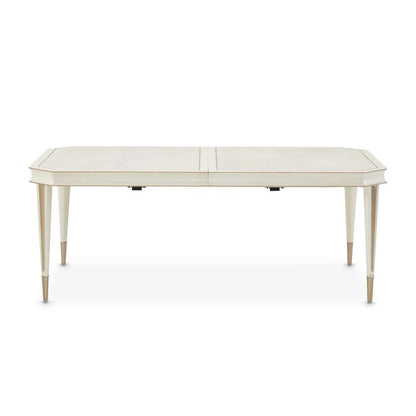 AICO by Michael Amini - La Rachelle Rectangular Dining Table - Champagne - 9034000-136 veiw 9