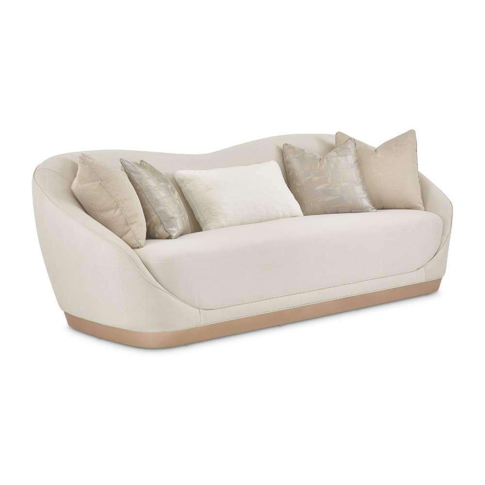 AICO by Michael Amini - La Rachelle Sofa - Icicle/Champagne - 9034815-ICICL-136 veiw 1
