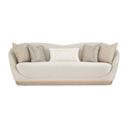 AICO by Michael Amini - La Rachelle Sofa - Icicle/Champagne - 9034815-ICICL-136 veiw 2
