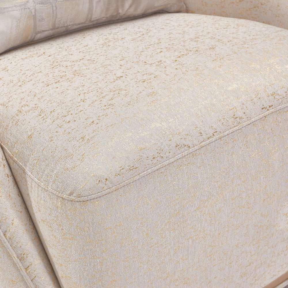 AICO by Michael Amini - La Rachelle Swivel Chair - Gold Rush/Champagne - 9034839-GDRSH-136 veiw 5