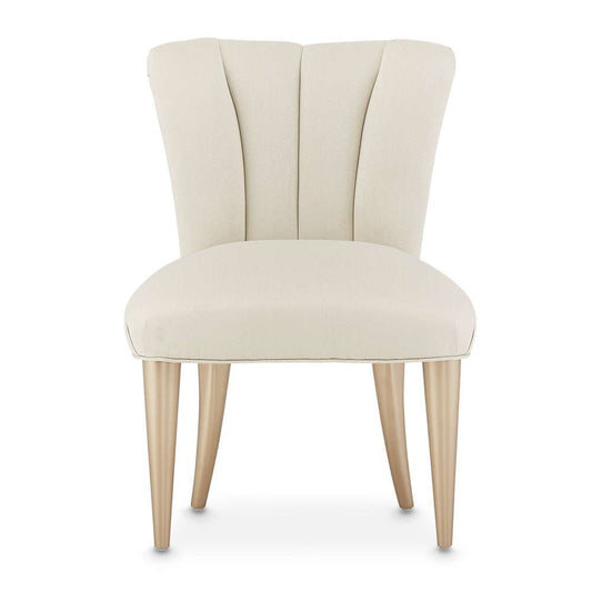 AICO by Michael Amini - La Rachelle Vanity Chair - Icicle/Champagne - 9034244-136 veiw 1