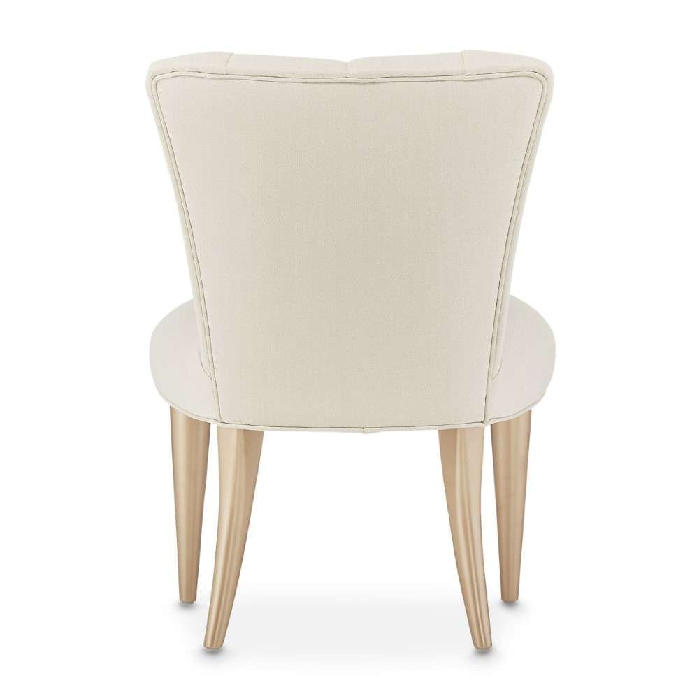 AICO by Michael Amini - La Rachelle Vanity Chair - Icicle/Champagne - 9034244-136 veiw 5