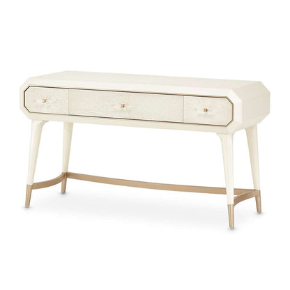 AICO by Michael Amini - La Rachelle Vanity Desk - Champagne - 9034058-136 veiw 1