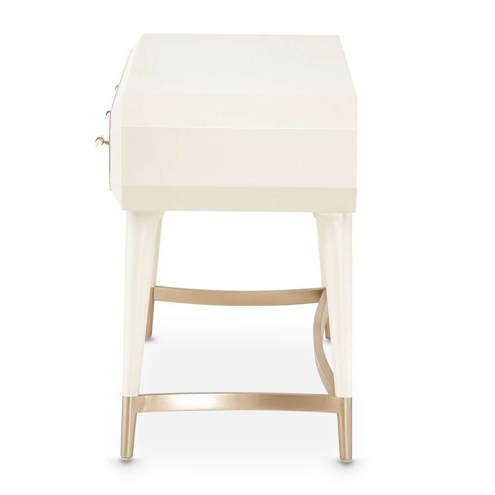 AICO by Michael Amini - La Rachelle Vanity Desk - Champagne - 9034058-136 veiw 2
