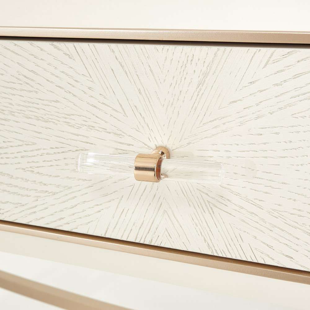 AICO by Michael Amini - La Rachelle Vanity Desk - Champagne - 9034058-136 veiw 8