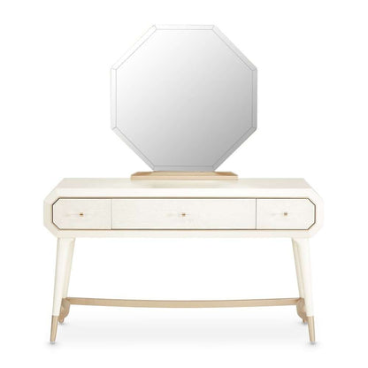 AICO by Michael Amini - La Rachelle Vanity Mirror - Champagne - 9034068-136 veiw 2