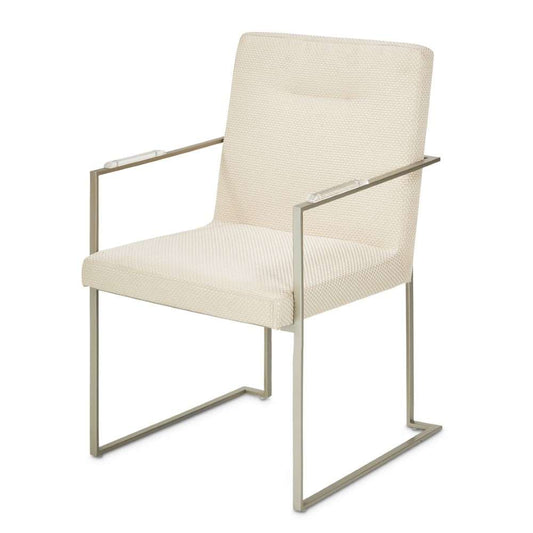 AICO by Michael Amini - Laguna Ridge - Arm Chair - Brushed Silver - 9083004-814 veiw 1