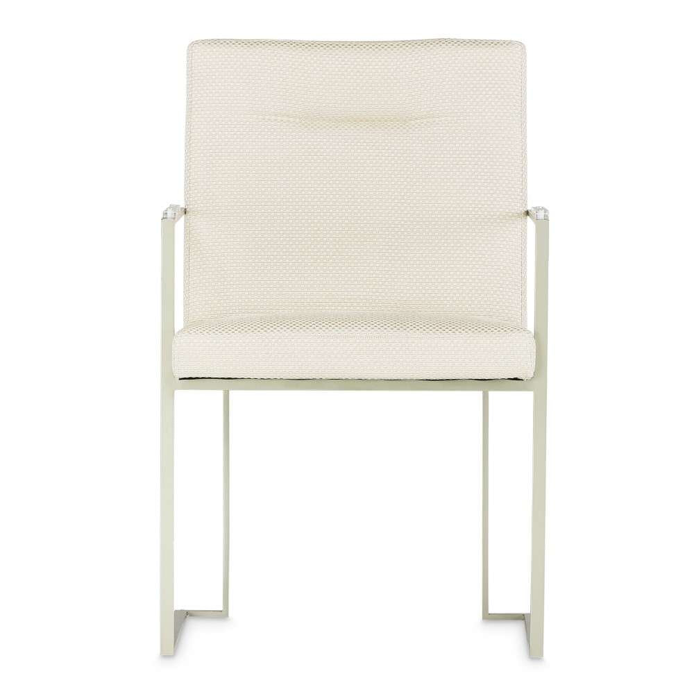 AICO by Michael Amini - Laguna Ridge - Arm Chair - Brushed Silver - 9083004-814 veiw 3