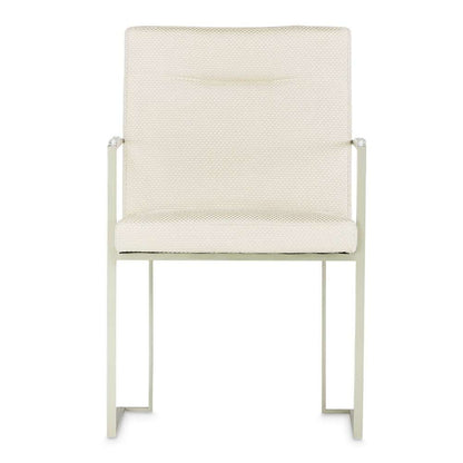 AICO by Michael Amini - Laguna Ridge - Arm Chair - Brushed Silver - 9083004-814 veiw 3